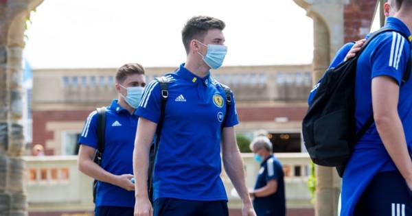 Former Celtic star Kieran Tierney ‘fit and available’ to face England