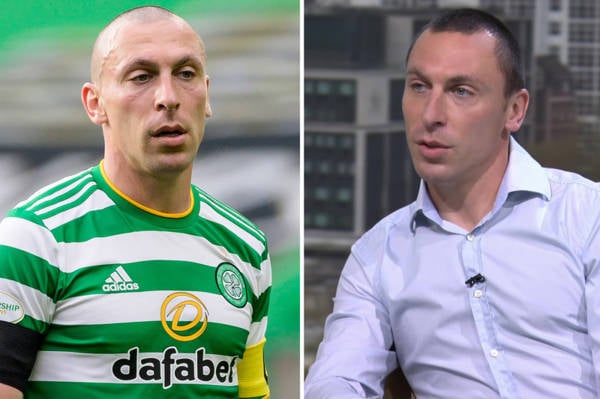 TV viewers left baffled as Scott Brown appears with HAIR after spending years as Celtic captain bald