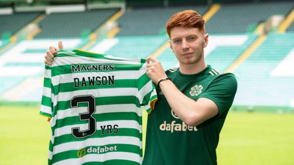 Celtic sign highly rated young striker Joey Dawson