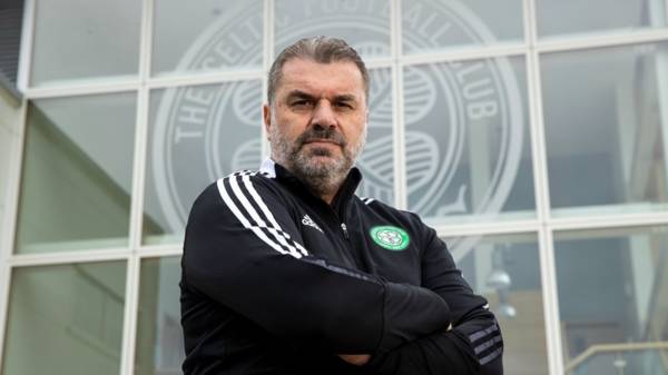 Ange Postecoglou gets down to business after arriving at Lennoxtown