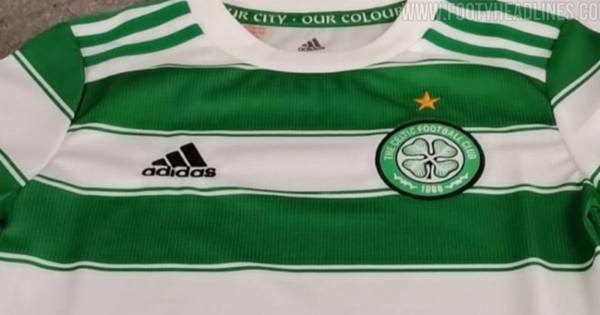 Celtic home kit leaked with ‘our city’ boast on shirt collar