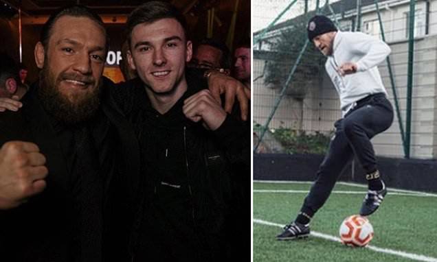 Kieran Tierney jokes Conor McGregor would ‘put the fear in everyone’ if he swapped UFC for Arsenal