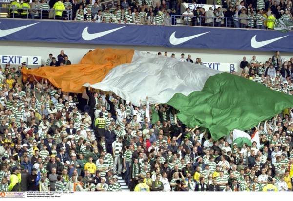 Idiotic Ibrox Site Tries To Lecture Celtic Fans About The Tri-Colour.