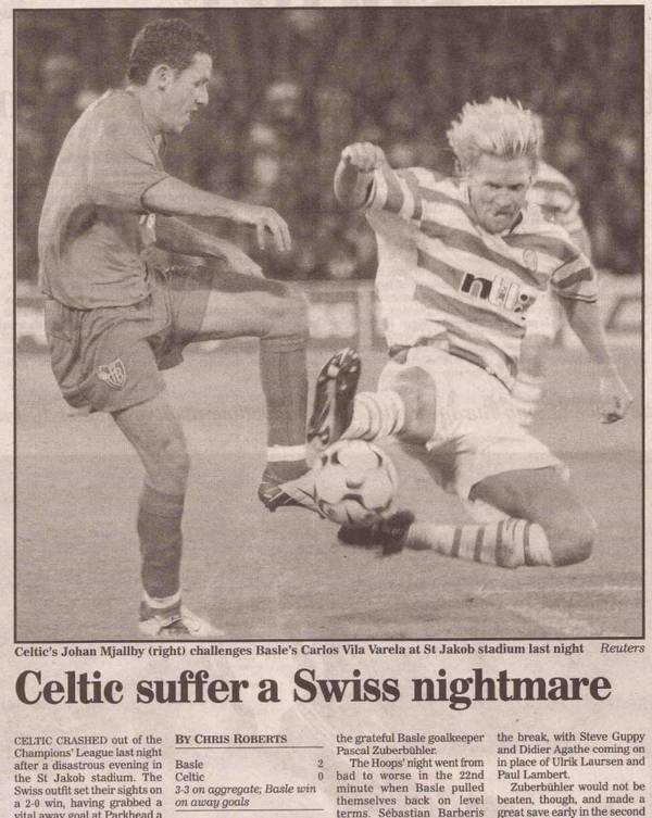 Photo Of The Day: Celtic’s Swiss Nightmare, France Aren’t The Only Ones