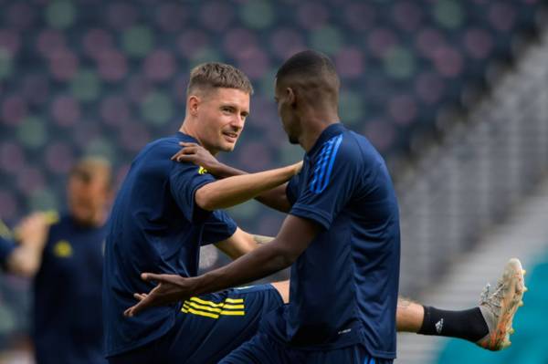 Photo special: Celtic favourite Mikael Lustig back at Hampden