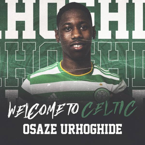 Celtic delighted to sign highly-rated defender Osaze Urhoghide