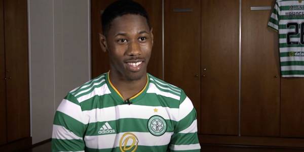 Photo: ‘Happy to be here’, Urhoghide delighted at Celtic move