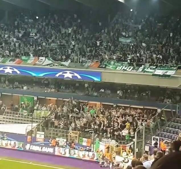 Photo Of The Day: Celtic Fans In Anderlecht