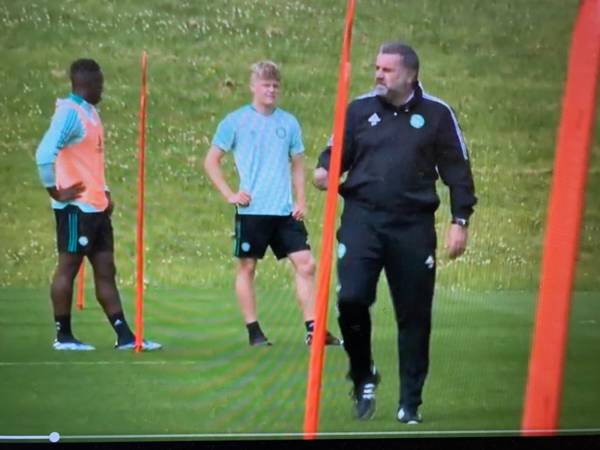 Video – “We never stop,” Ange Postecoglou Mic’d Up at Lennoxtown Training Session