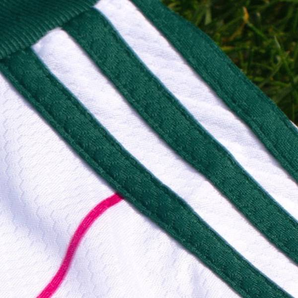 Photo: Celtic tease green and pink pinstripes in third kit announcement