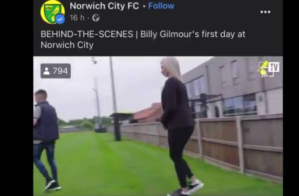 Celt’s viral reply to Billy Gilmour’s obsessed mum