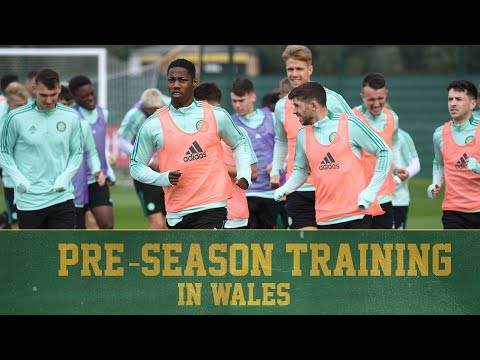 Celtic get to work at training camp in Wales