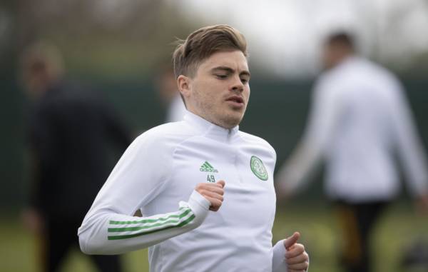 James Forrest missing Celtic’s Wales training camp with close contact Covid scare