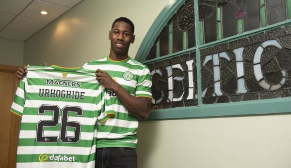 Usoze Urhoghide: I do like a tackle – I’ll ‘leave a mark’ on Celtic’s rivals early on this season