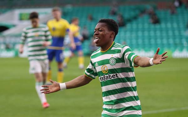 Karamoko Dembele catches the eye of Celtic supporters in Charlton friendly