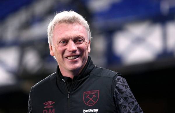 West Ham boss Davie Moyes touches on prospect of managing Celtic one day