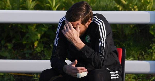 Vasilis Barkas facing Celtic Champions league fitness sweat after hand injury