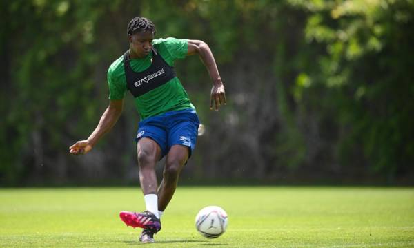 Watch: Watford’s Bosun Lawal pictured at Celtic Park ahead of transfer as Hoops strengthen