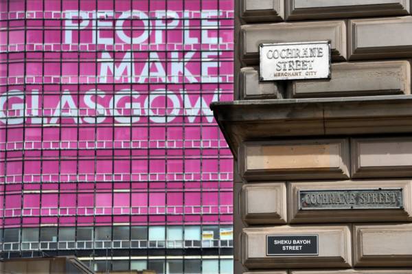 Brilliant Celtic Green Brigade Black Lives Matter display acquired by Glasgow Museums