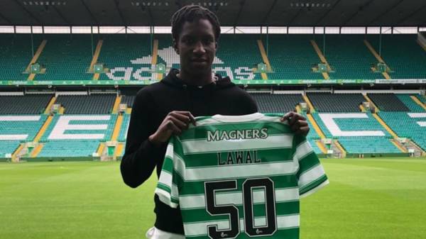 Bosun Lawal signs three-year deal at Paradise for Celtic B side