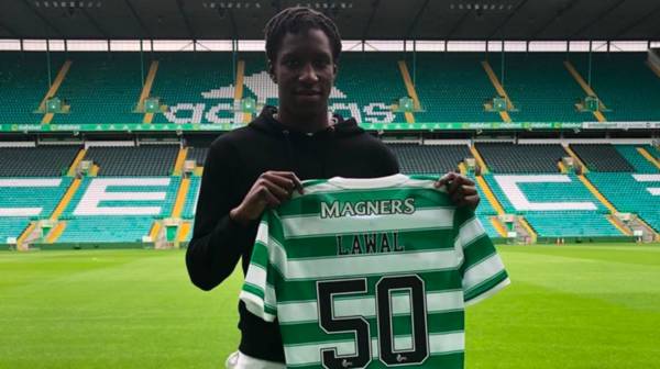 Bosun Lawal signs three-year deal with Celtic