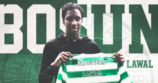 Celtic announce signing of Bosun Lawal on three-year deal to join B team