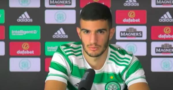 Liel Abada Celtic press conference in full as he targets Rangers title fight