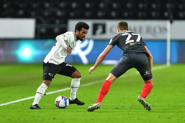 Report: Derby County star Nathan Byrne emerges as Celtic target for problem position