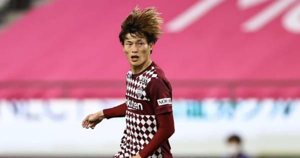 Incoming Celtic star Kyogo Furuhashi starts for Vissel Kobe in final game