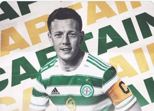 Callum McGregor Celtic Captain Confirmed