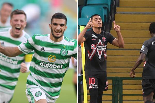 Celtic 1 Midtjylland 1: Abada opener cancelled out by Evander as ten-man Hoops’ Champions League hopes hang in balance