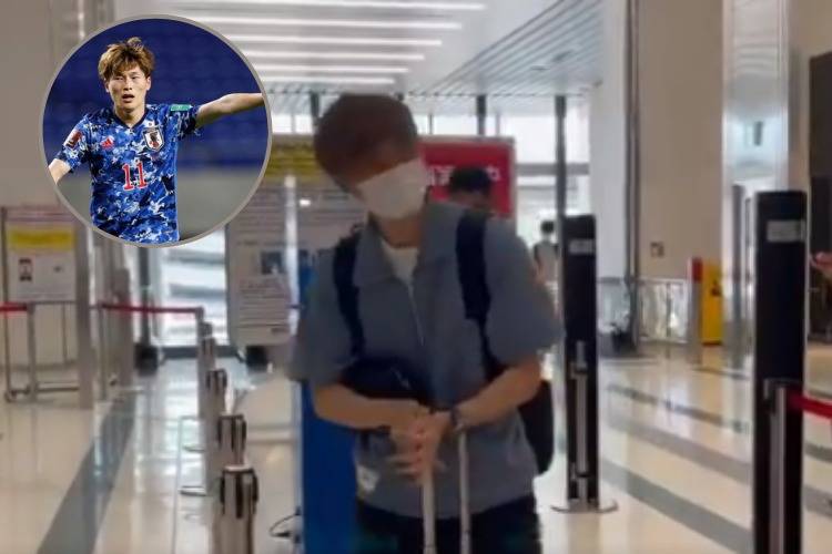 Kyogo Furuhashi breaks silence on Celtic move as he catches flight to quarantine ahead of move