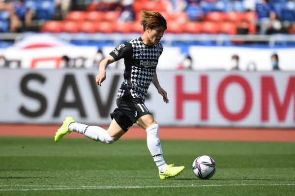 Kyogo Furuhashi wants to make Celtic debut at Tynecastle