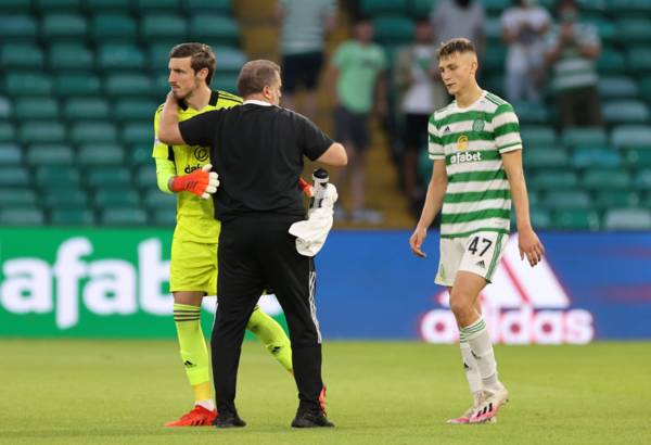 Michael Stewart believes Vasilis Barkas won’t come back from Celtic horror moment