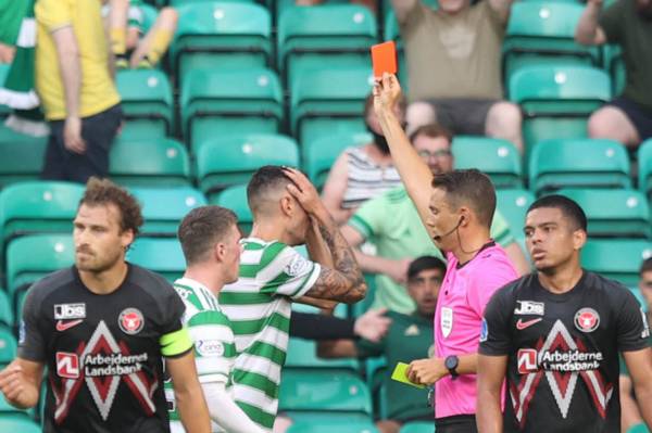 Nir Bitton sends public apology to Celtic fans after Midtjylland red card