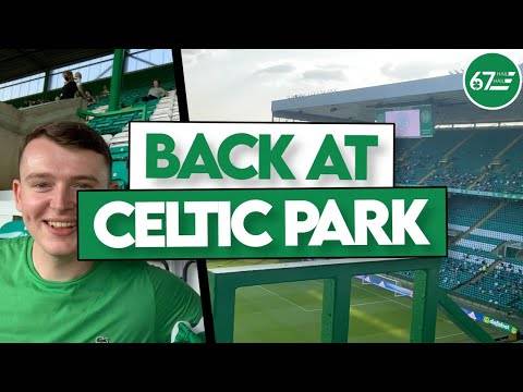 The unbridled joy of being back at Celtic Park