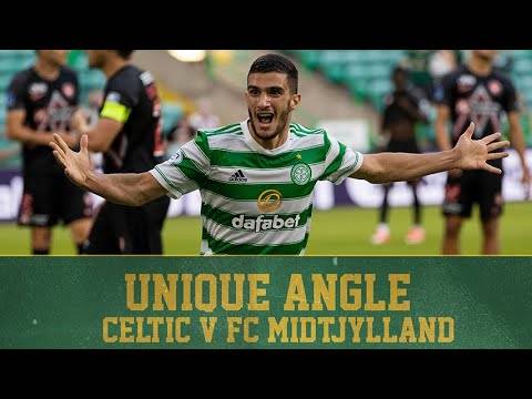 🎥 UNIQUE ANGLE: Celtic draw with FC Midtjylland as Liel Abada scores debut goal