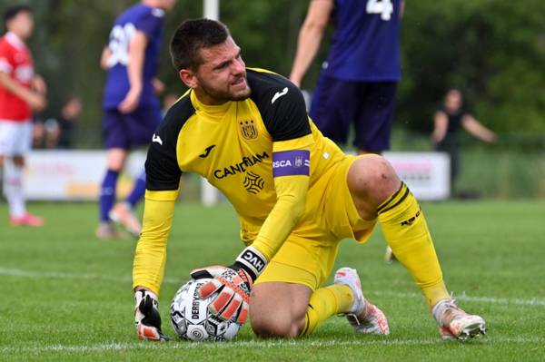 Anderlecht goalkeeper makes Celtic transfer admission