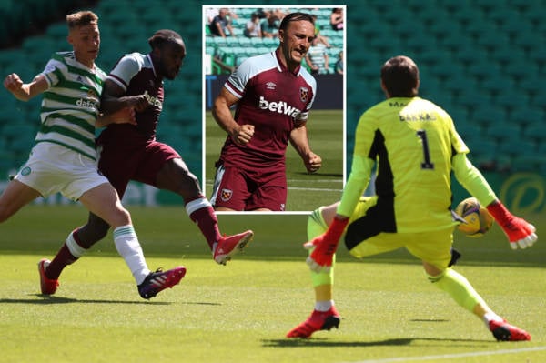 Celtic 2 West Ham 6: Irons romp to victory in Scotland as Antonio double and Noble pen helps Moyes’ men come from behind