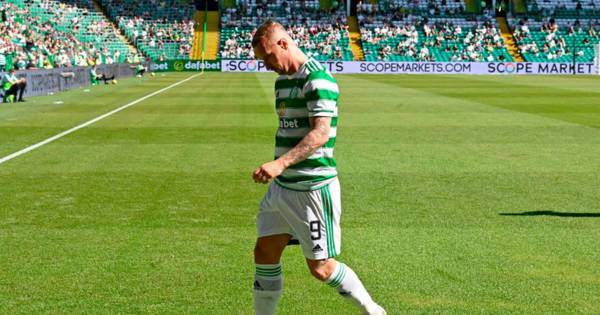 Striker Leigh Griffiths booed on Celtic return