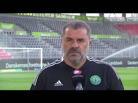 Celtic manager Ange Postecoglou speaks ahead of Champions League qualifier 2nd leg v Midtjylland