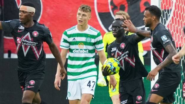 Midtjylland 2-1 Celtic (agg 3-2): Postecoglou’s side undone in extra time