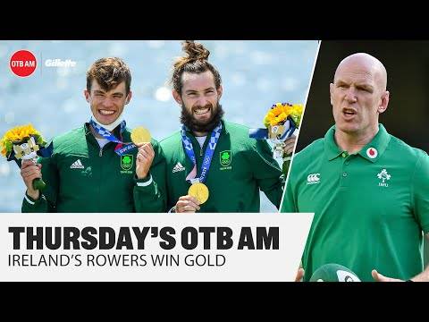 OTB AM | GOLD for Ireland – Rowing reaction, Paul O’Connell, Hurling w/ Skehill, Olympics & TV Wrap