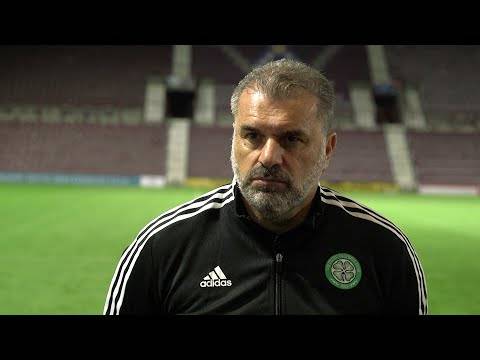 Ange Postecoglou On the Match | Hearts 2-1 Celtic