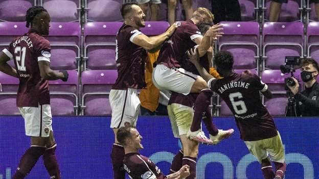 Hearts 2-1 Celtic: John Souttar header claims win for Robbie Neilson’s side