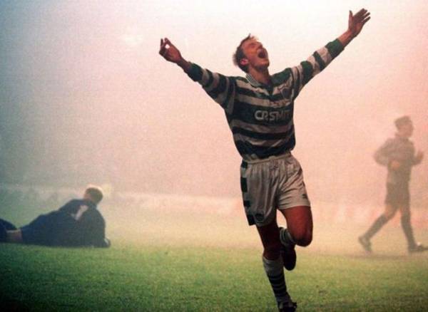 Photo Of The Day: Chris Hay Celebrates Scoring Against Manchester United