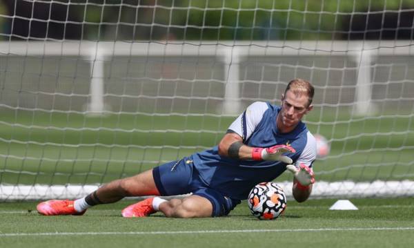 John Hartson reacts as Joe Hart and James McCarthy join Celtic