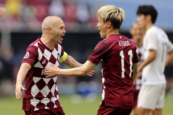 Kyogo Furuhashi reveals Andres Iniesta’s role in Celtic move