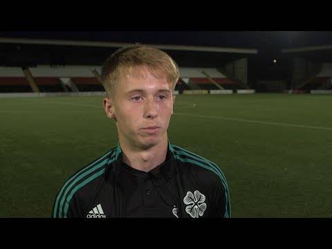 Adam Brooks On the Match | Celtic FC B 2-0 Berwick Rangers