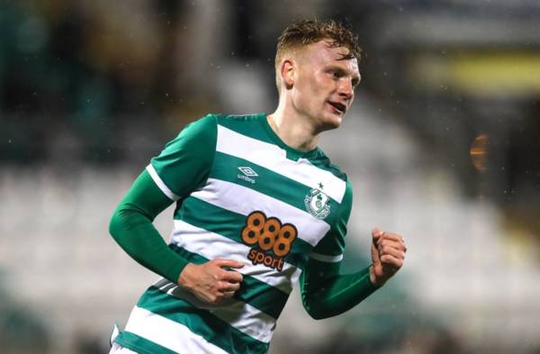 Celtic remain frontrunners but Shamrock Rovers boss suggests English interest in prize asset